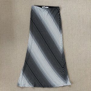 Max Studio Variegated Stripes Jersey Maxi Skirt